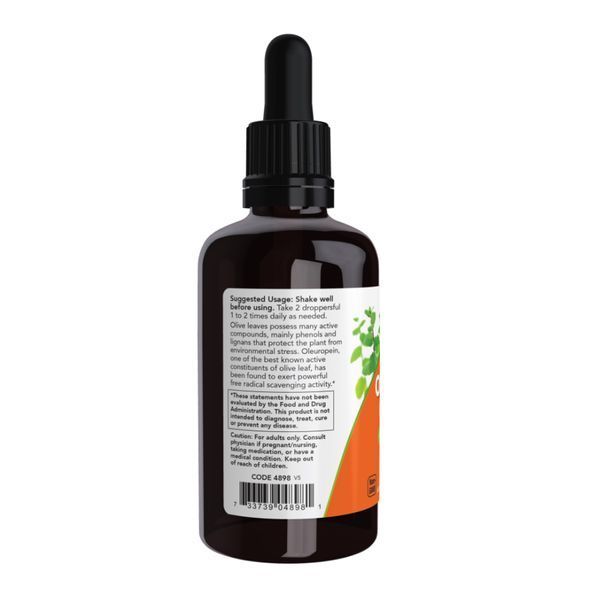 Olive Leaf Glycerite 18% Liquid - 59ml (2oz) &mdash; оригінальний товар