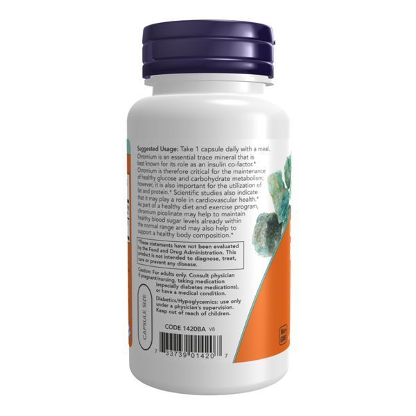 Chromium Picolinate 200 mcg - 250 caps &mdash; оригінальний товар