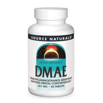 DMAE 351mg - 50 tabs (Повреждена банка) &mdash; оригинальный товар