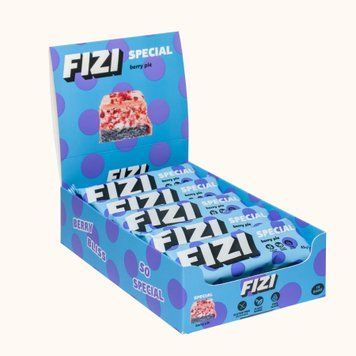Fizi Protein Bar Special - 10x45g Berry Pie &mdash; оригинальный товар