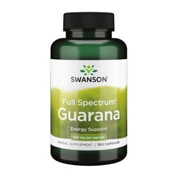 Guarana 500mg - 100caps &mdash; оригінальний товар
