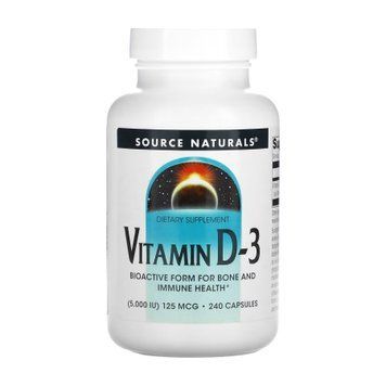 Vitamin D-3 5000 IU - 240 caps (До 12.25) &mdash; оригинальный товар