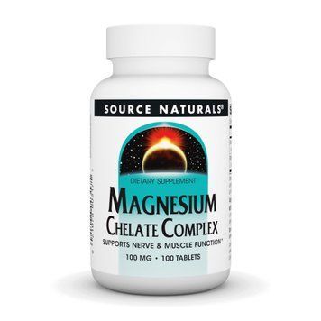 Magnesium Chelate Complex 100mg - 100 tabs &mdash; оригинальный товар