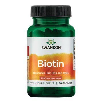 Biotin 5000mcg - 30 caps &mdash; оригинальный товар