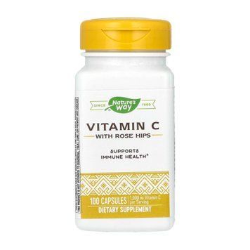 Vitamin C Rose Hips - 100 caps &mdash; оригинальный товар