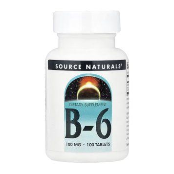 Vitamin B-6 100 mg - 100 tabs &mdash; оригинальный товар