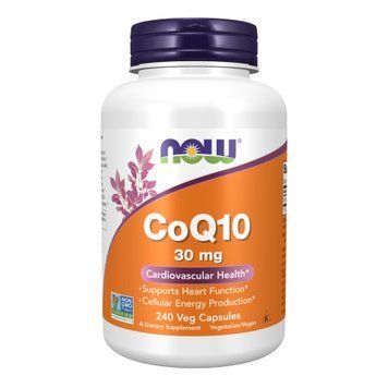 CoQ10 30mg - 240 vcaps &mdash; оригинальный товар
