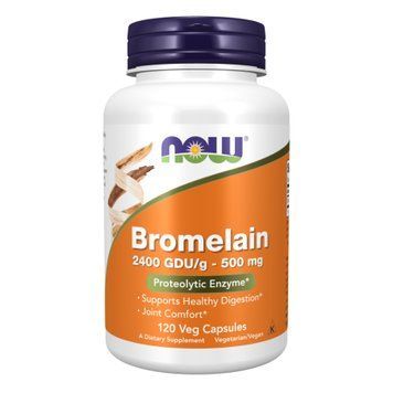 Bromelain 500mg - 120 vcaps &mdash; оригинальный товар