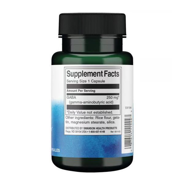 Gaba 250mg - 60 caps &mdash; оригинальный товар