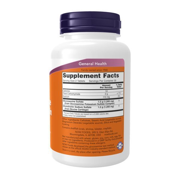 Glucosamine & Chondroitin Extra Strength - 60 tabs &mdash; оригинальный товар