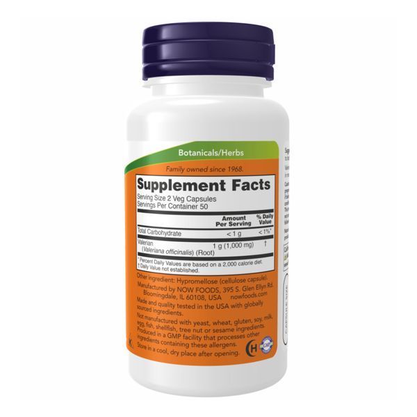 Valerian Root 500mg - 250 vcaps &mdash; оригінальний товар