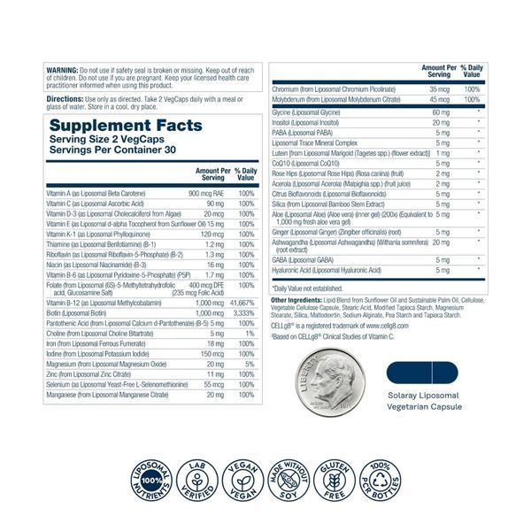 Liposomal Multivitamin Womens - 60 vcaps &mdash; оригінальний товар