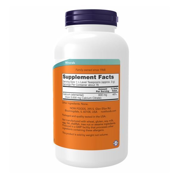 Calcium Citrate Powder - 227g &mdash; оригинальный товар