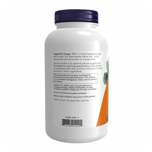 Calcium Citrate Powder - 227g &mdash; оригинальный товар