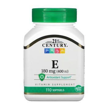 E 180 mg (400IU) - 110 softgels &mdash; оригинальный товар