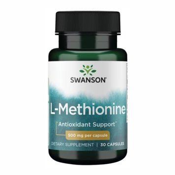 L-Methionine 500 mg - 30caps &mdash; оригинальный товар