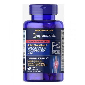 Glucosamine Chondroitin MSM Triple Strength - 60 caplets &mdash; оригинальный товар
