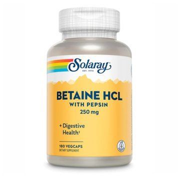 Betaine HCl 250mg - 180 vcaps &mdash; оригинальный товар