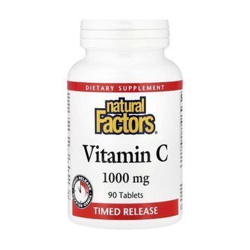 Vitamin C 1000mg - 90 tabs &mdash; оригинальный товар