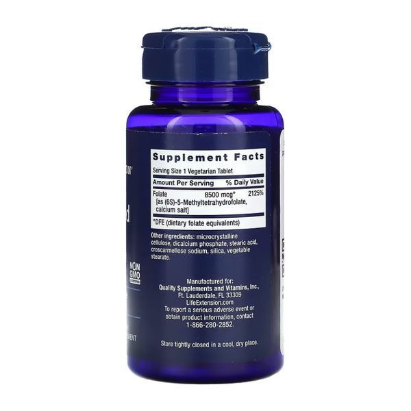 High Potency Optimized Folate 8500 mcg DFE - 30 tabs &mdash; оригінальний товар