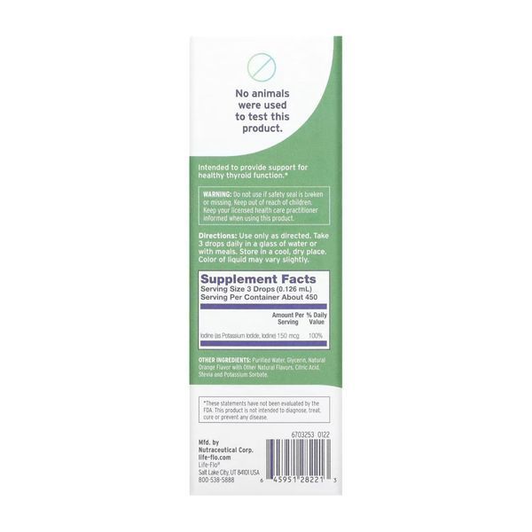 Liquid Iodine Plus - 59 ml Orange &mdash; оригинальный товар