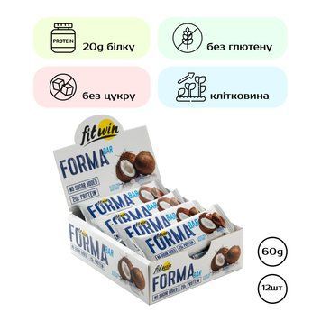 Forma Bar - 12x60g Coconut &mdash; оригинальный товар