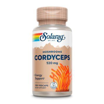 Cordyceps Mushroom 520mg - 100 vcaps &mdash; оригінальний товар