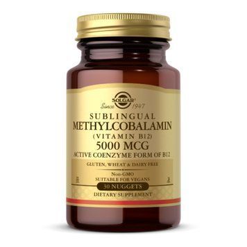 Methylcobalamin (Vitamin B12) 5000 mcg - 30 nuggets &mdash; оригинальный товар