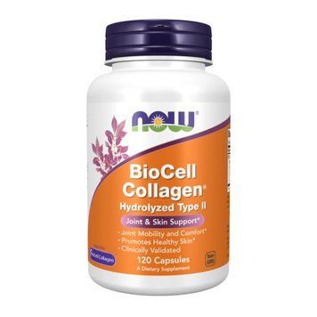 BioCell Collagen&reg; Hydrolyzed Type II - 120 vcaps &mdash; оригинальный товар