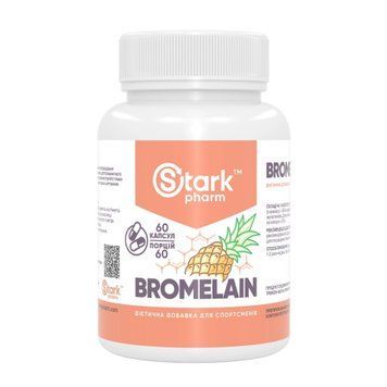 Bromelain 300mg - 60 caps &mdash; оригинальный товар