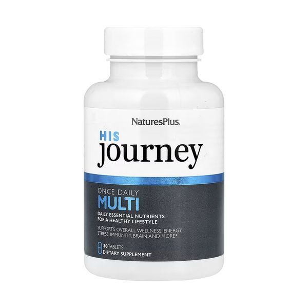 His Journey Once Daily Multi - 30 tabs &mdash; оригінальний товар