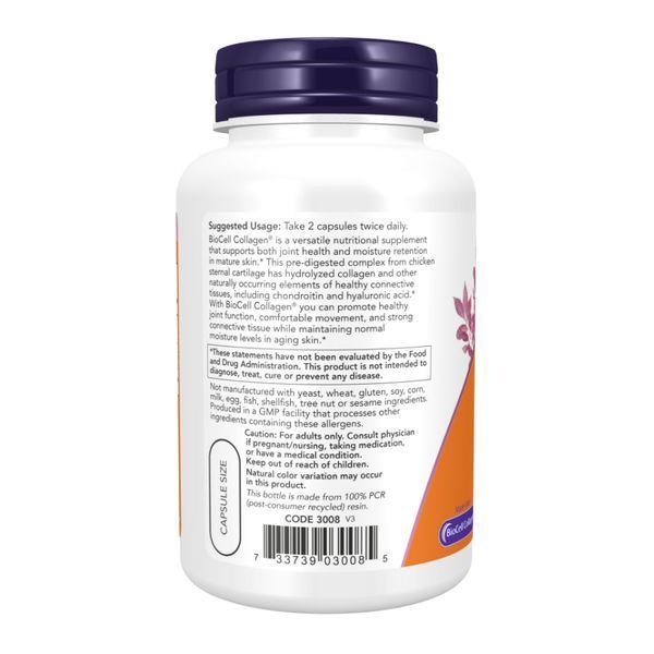 BioCell Collagen&reg; Hydrolyzed Type II - 120 vcaps &mdash; оригинальный товар
