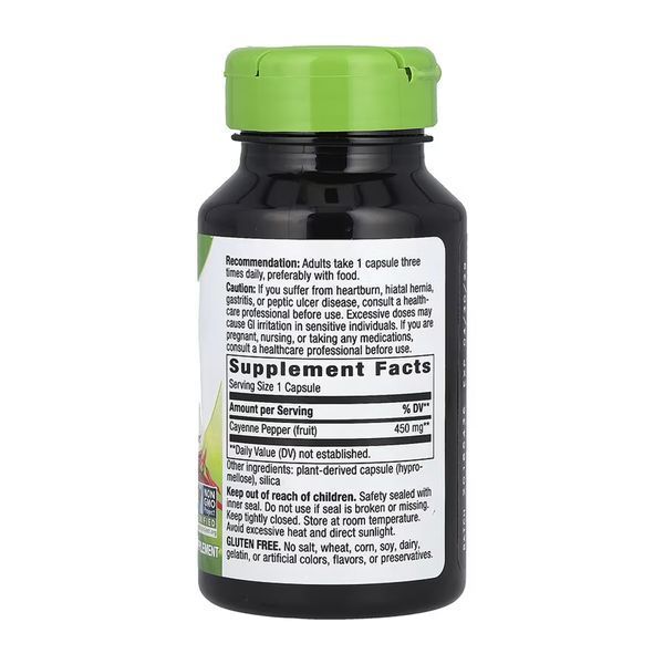 Cayenne Pepper - 100 vcaps &mdash; оригінальний товар