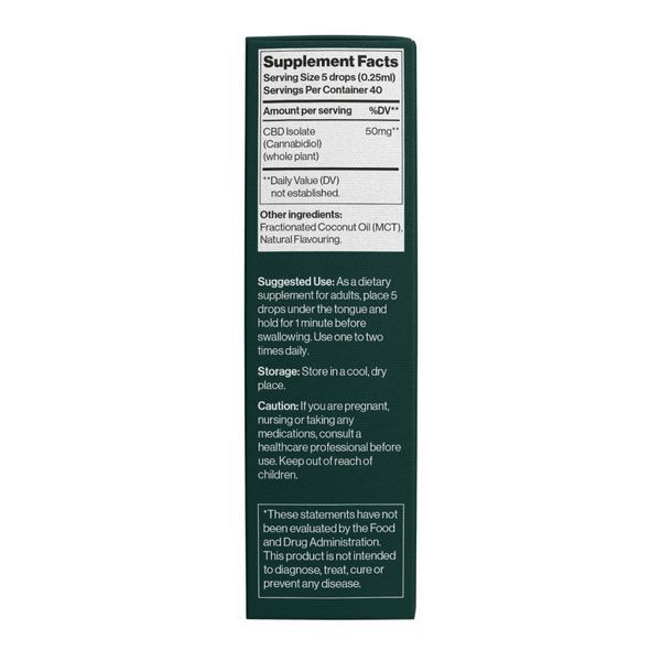 CBD Oil Isolate 2000 mg Orange - 10 ml &mdash; оригінальний товар