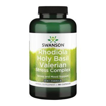 Rhodiola Holy Basil Valerian stress Complex - 180caps &mdash; оригинальный товар