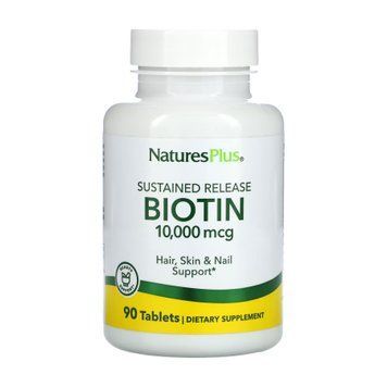 Biotin 10000 mcg - 90 tabs &mdash; оригинальный товар