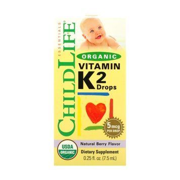 Organic Vitamin K2 Liquid - 7.5ml Natural Berry &mdash; оригинальный товар
