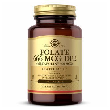 Folate 400 mcg (as Metafolin) - 100 Tabs &mdash; оригинальный товар