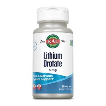 Lithium Orotate 5mg - 60 vcaps &mdash; оригинальный товар