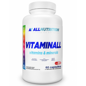 VitaminALL Vitamins and Minerals - 60caps &mdash; оригінальний товар