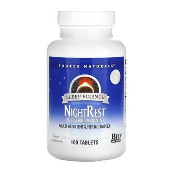 Sleep Science&reg; NightRest&trade; with Melatonin - 100 tabs &mdash; оригинальный товар