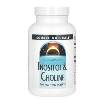 Inositol & Choline 800 mg - 100 tabs &mdash; оригинальный товар