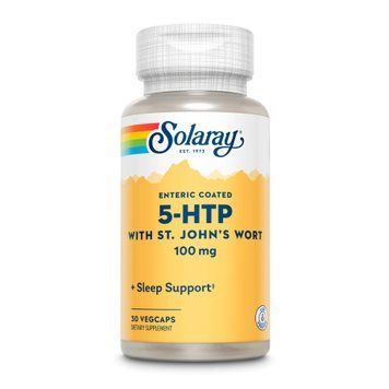 Guaranteed Potency 5-HTP + St. John's 100mg - 30 vcaps &mdash; оригінальний товар